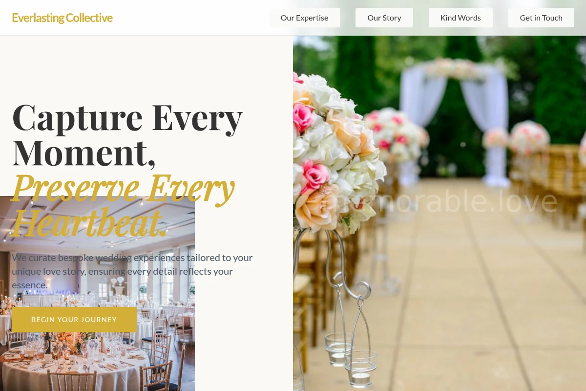 Frame Wedding Planner